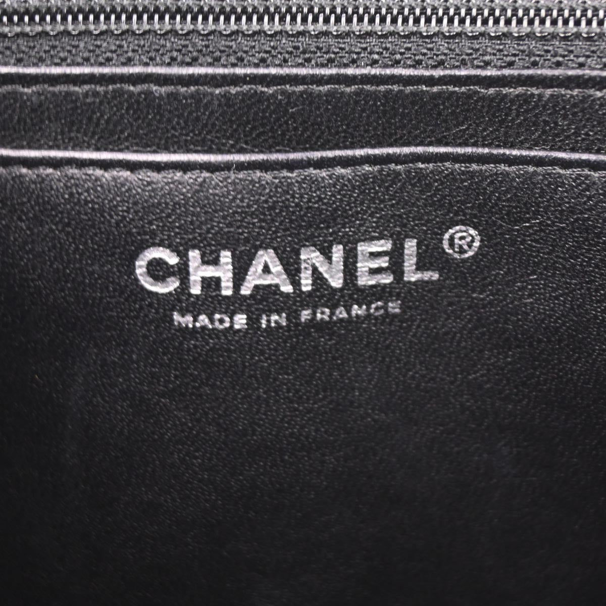 Chanel 2006-2008 Black Perforated Lambskin Jumbo Classic Flap Shoulder Bag