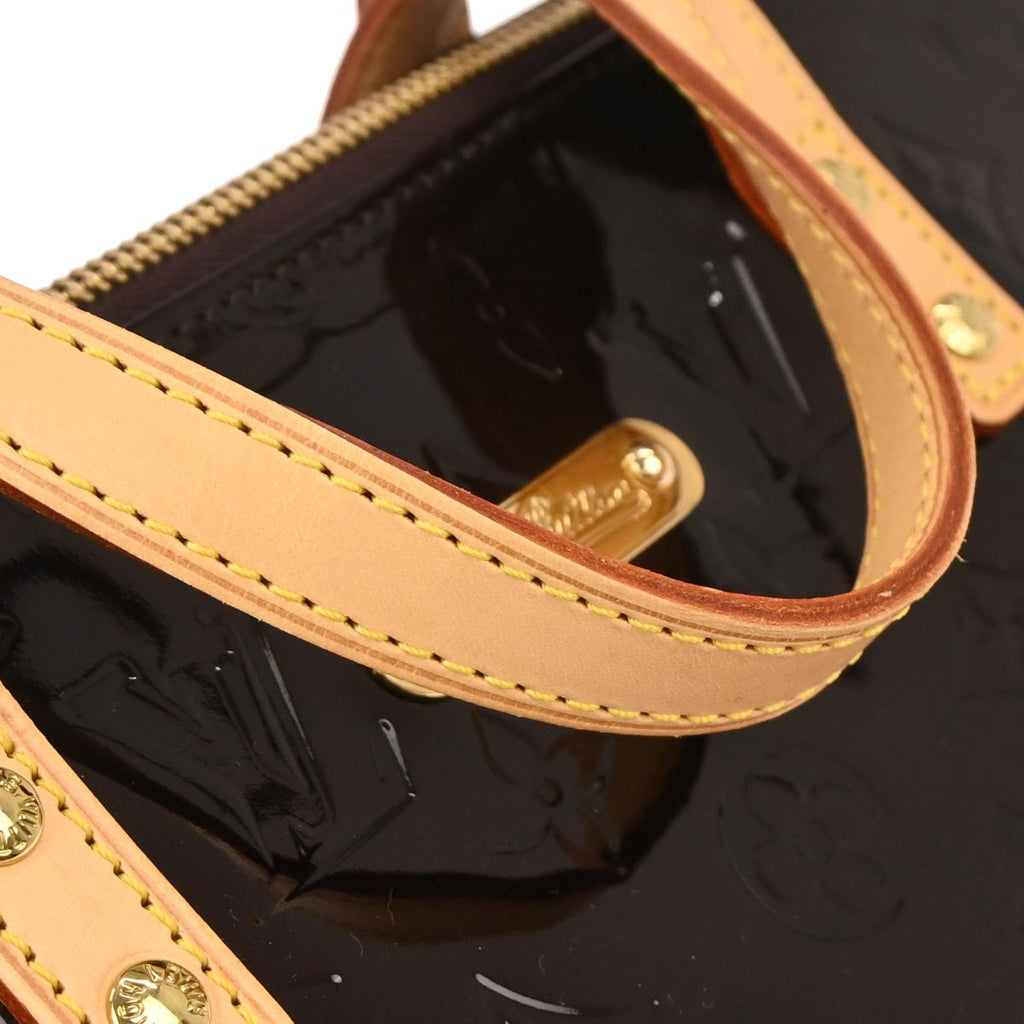 Louis Vuitton 2008 Purple Monogram Vernis Bellevue PM Handbag M93585