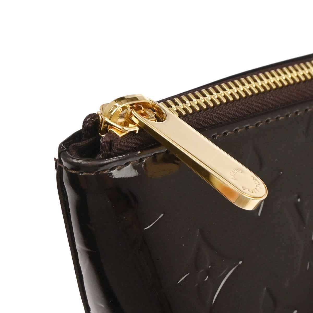 Louis Vuitton 2008 Purple Monogram Vernis Bellevue PM Handbag M93585