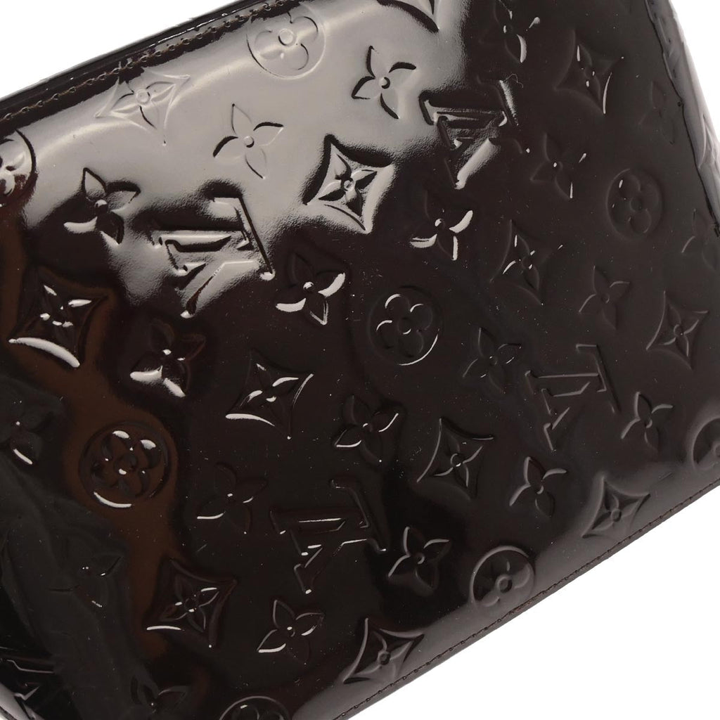 Louis Vuitton 2008 Purple Monogram Vernis Bellevue PM Handbag M93585