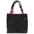 Chanel 2003-2004 Black Calfskin Tote Handbag