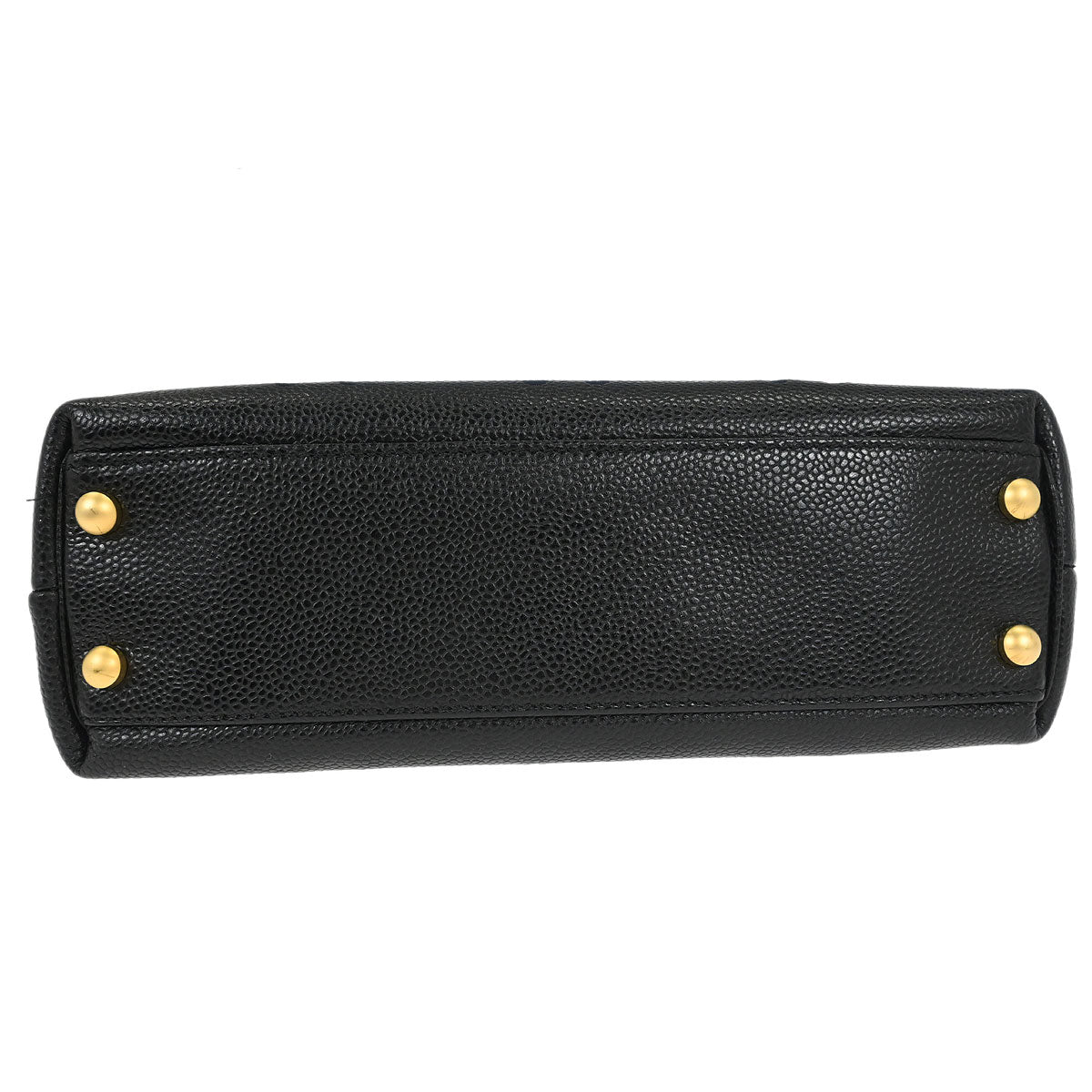 Chanel 2003-2004 Black Calfskin Tote Handbag
