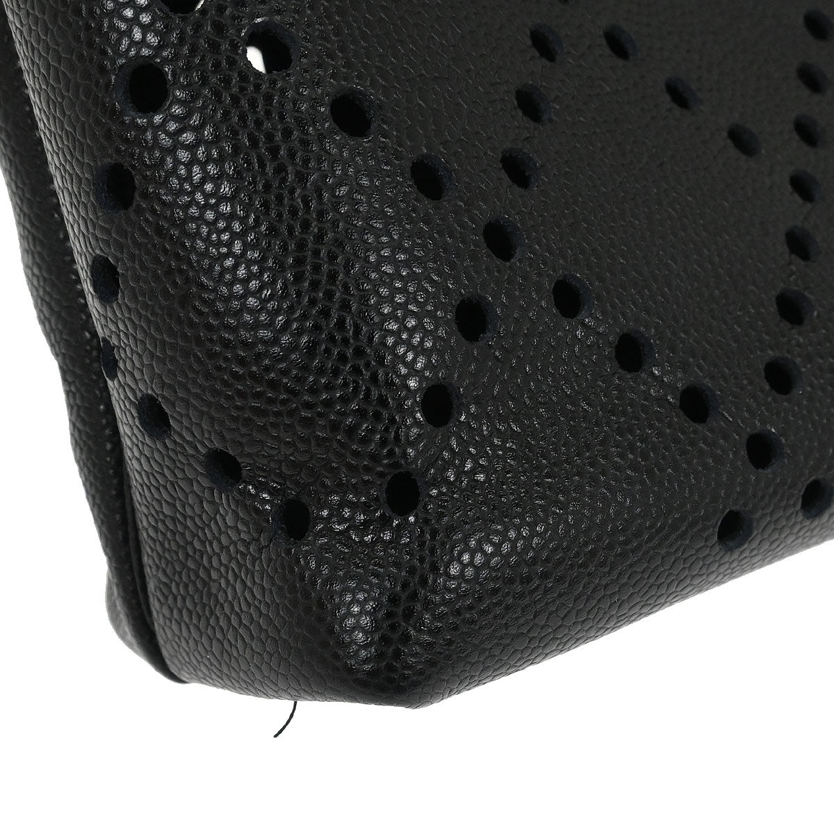 Chanel 2003-2004 Black Calfskin Tote Handbag