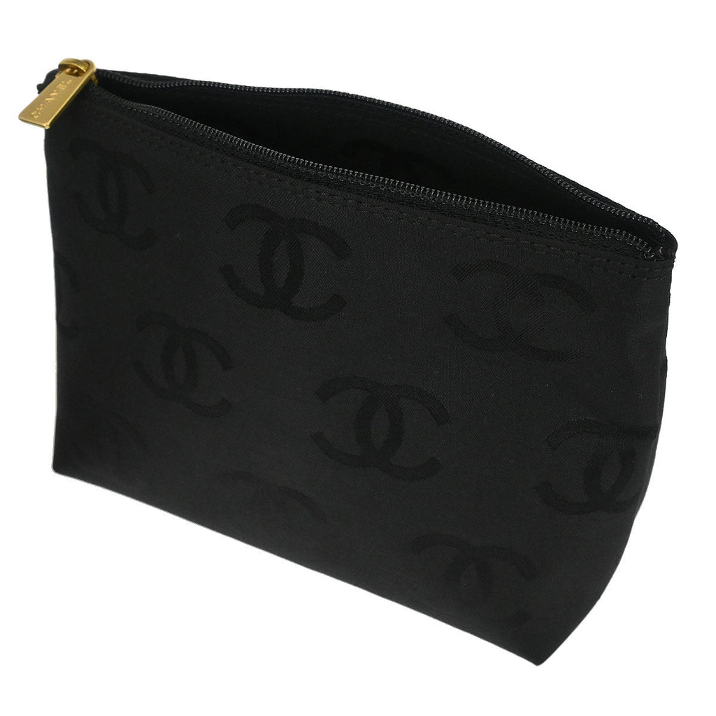 Chanel 2003-2004 Black Calfskin Tote Handbag