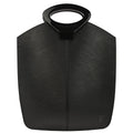 Louis Vuitton 1999 Black Epi Demi-lune Handbag M52682