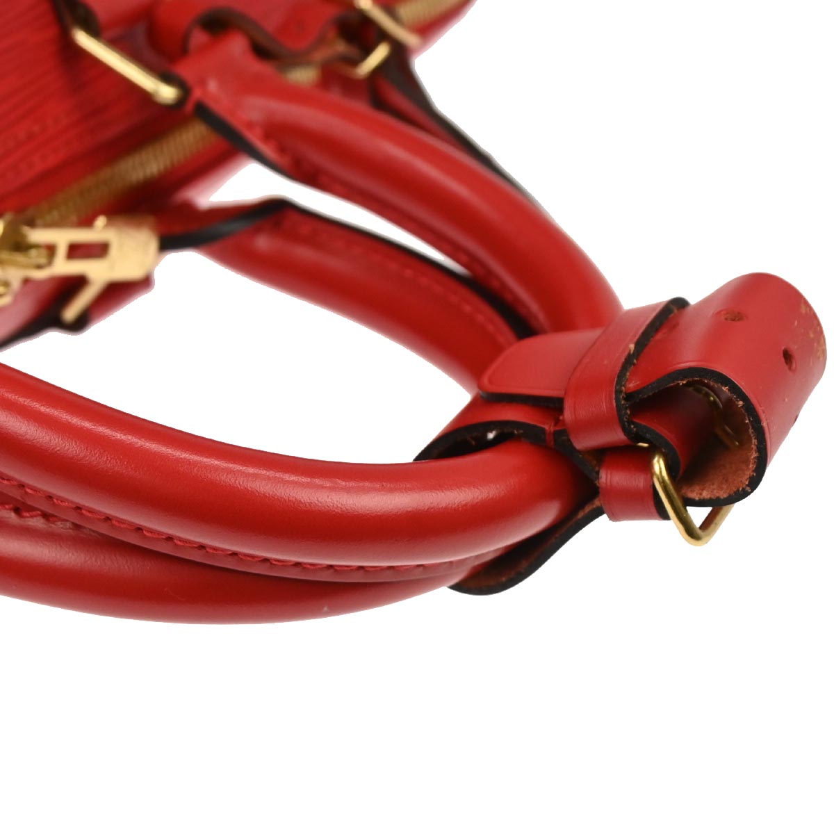 Louis Vuitton 1996 Red Epi Keepall 45 Travel Handbag M42977