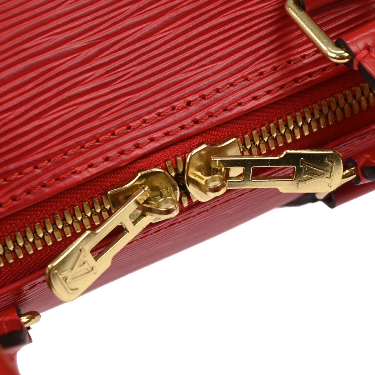 Louis Vuitton 1996 Red Epi Keepall 45 Travel Handbag M42977