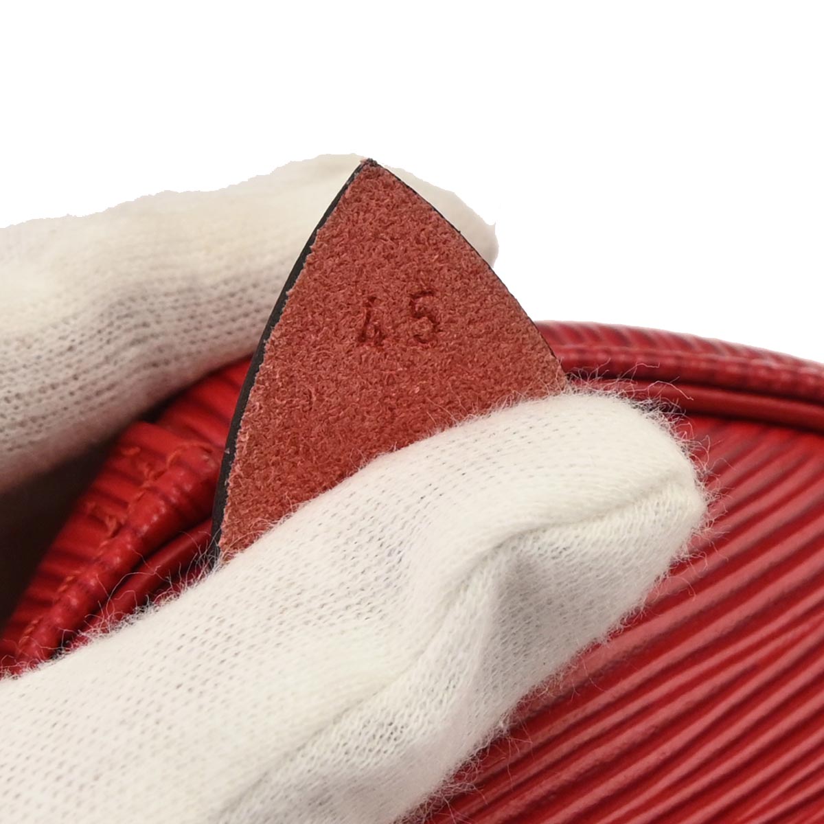 Louis Vuitton 1996 Red Epi Keepall 45 Travel Handbag M42977