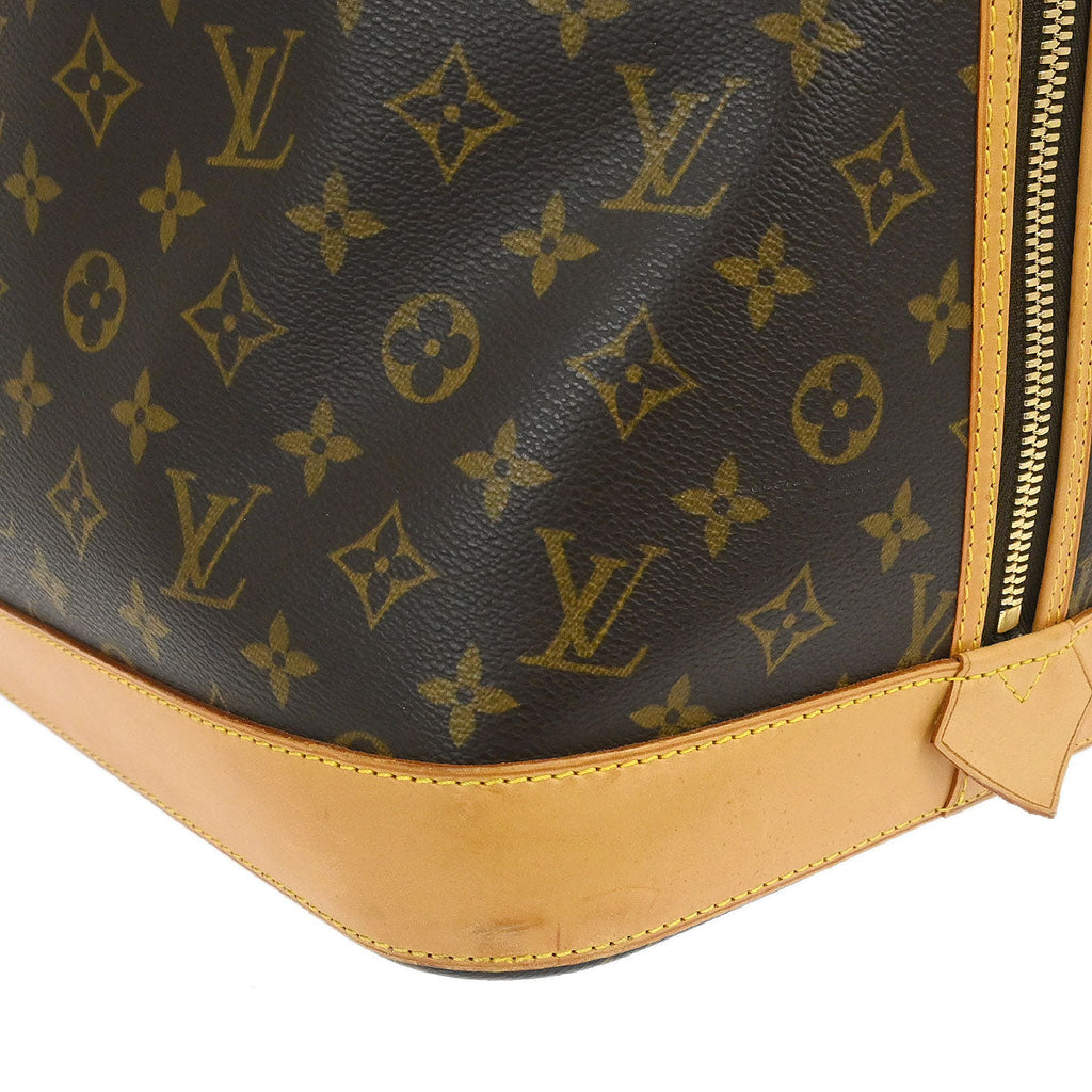 Louis Vuitton 2004 Monogram Alma Voyage GM Duffle Handbag M41445