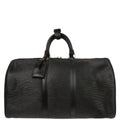 Louis Vuitton 1995 Black Epi Keepall 45 Travel Handbag M42972