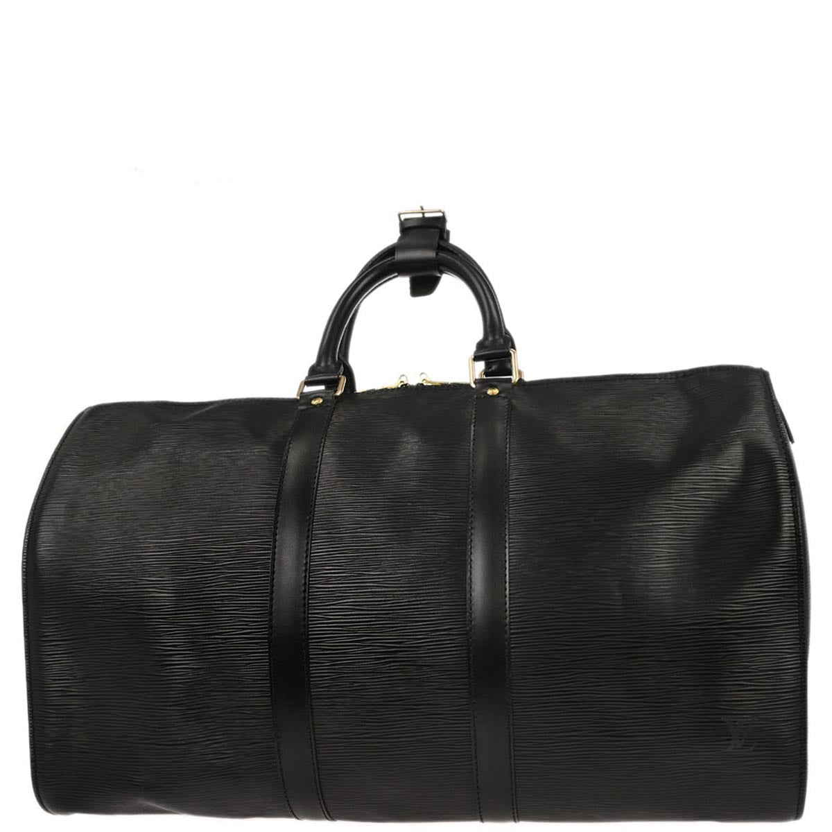 Louis Vuitton 1995 Black Epi Keepall 45 Travel Handbag M42972