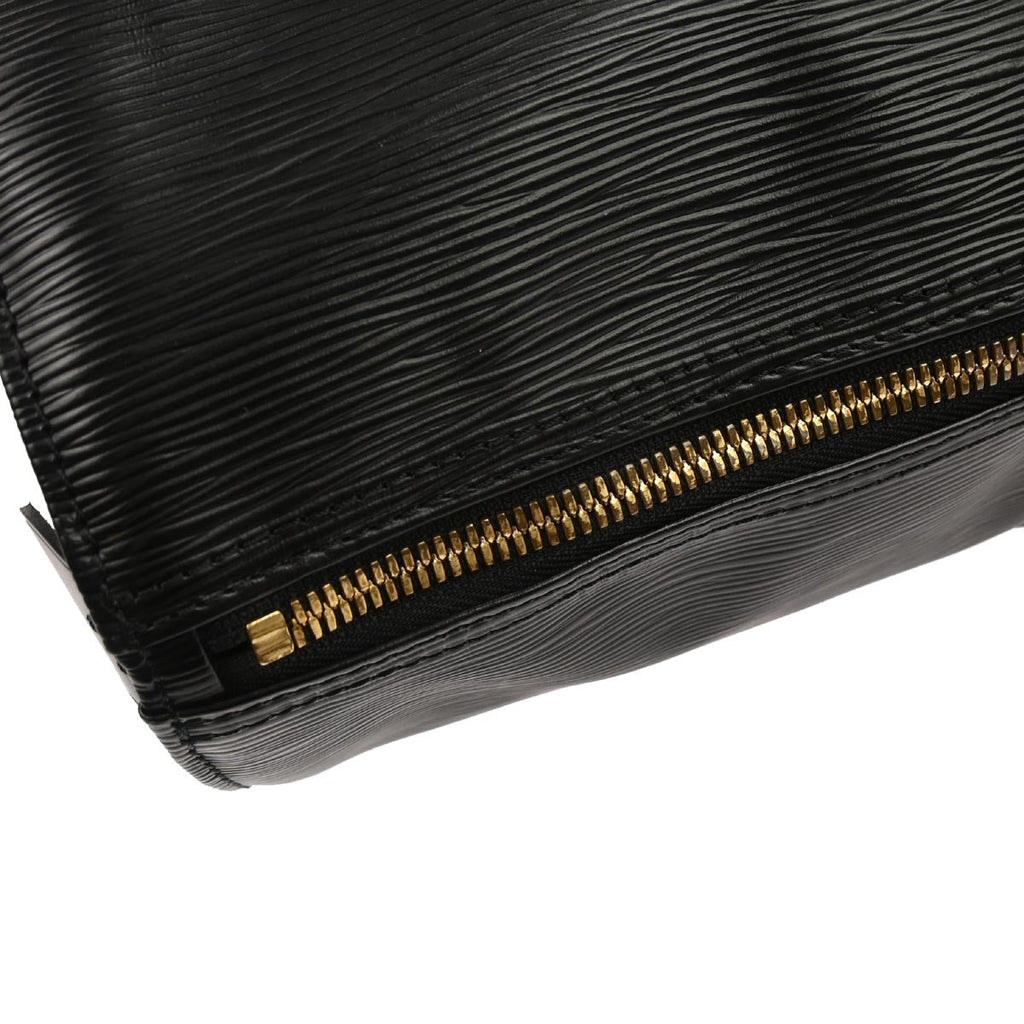 Louis Vuitton 1995 Black Epi Keepall 45 Travel Handbag M42972