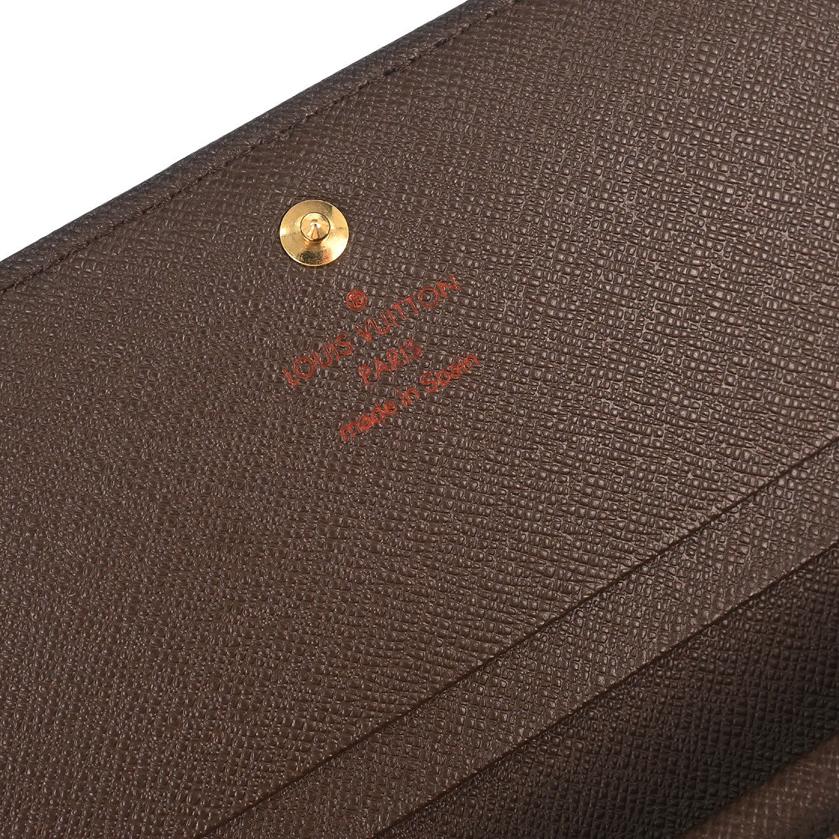 Louis Vuitton 2009 Damier Porte Monnaie Billets Tresor Wallet N61736