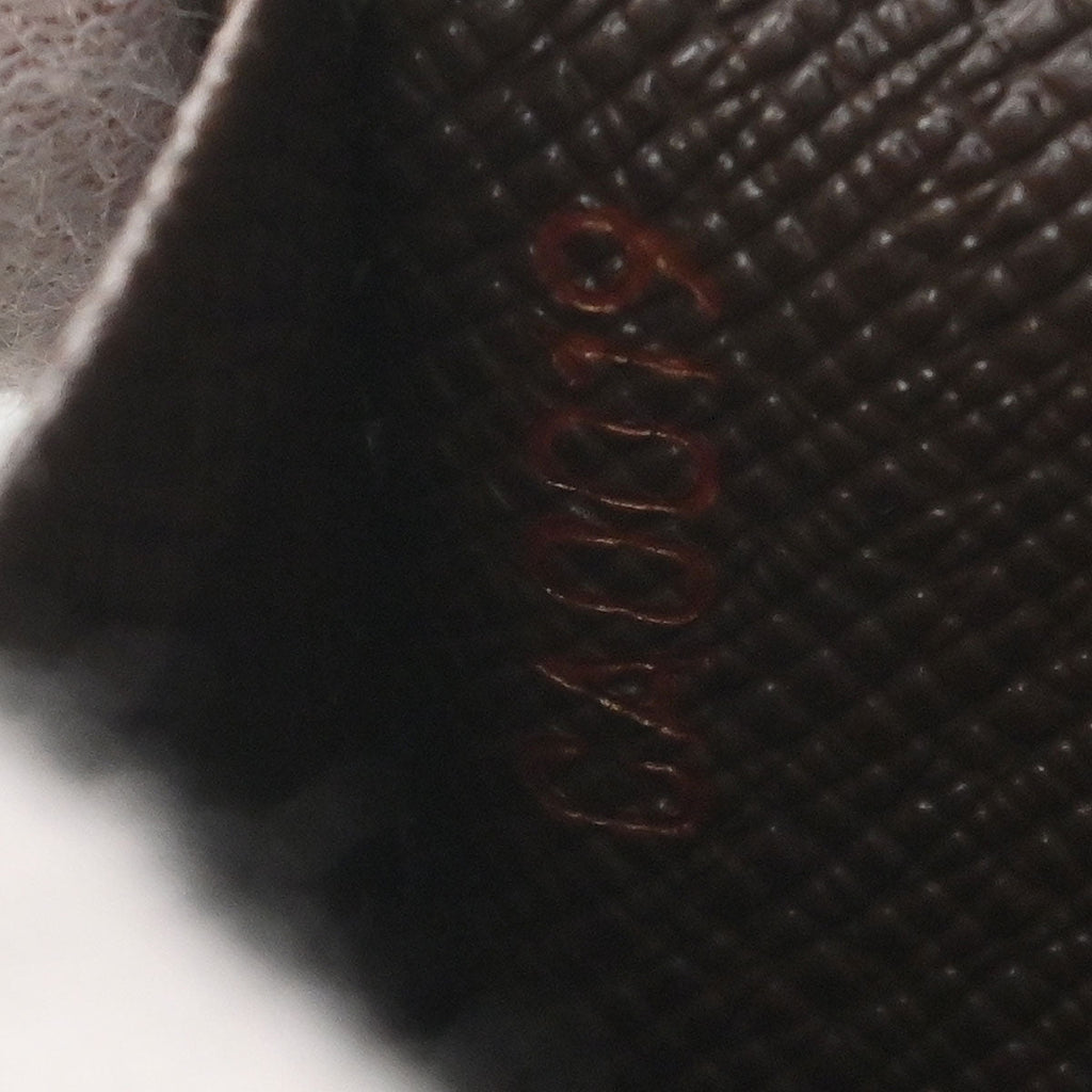 Louis Vuitton 2009 Damier Porte Monnaie Billets Tresor Wallet N61736