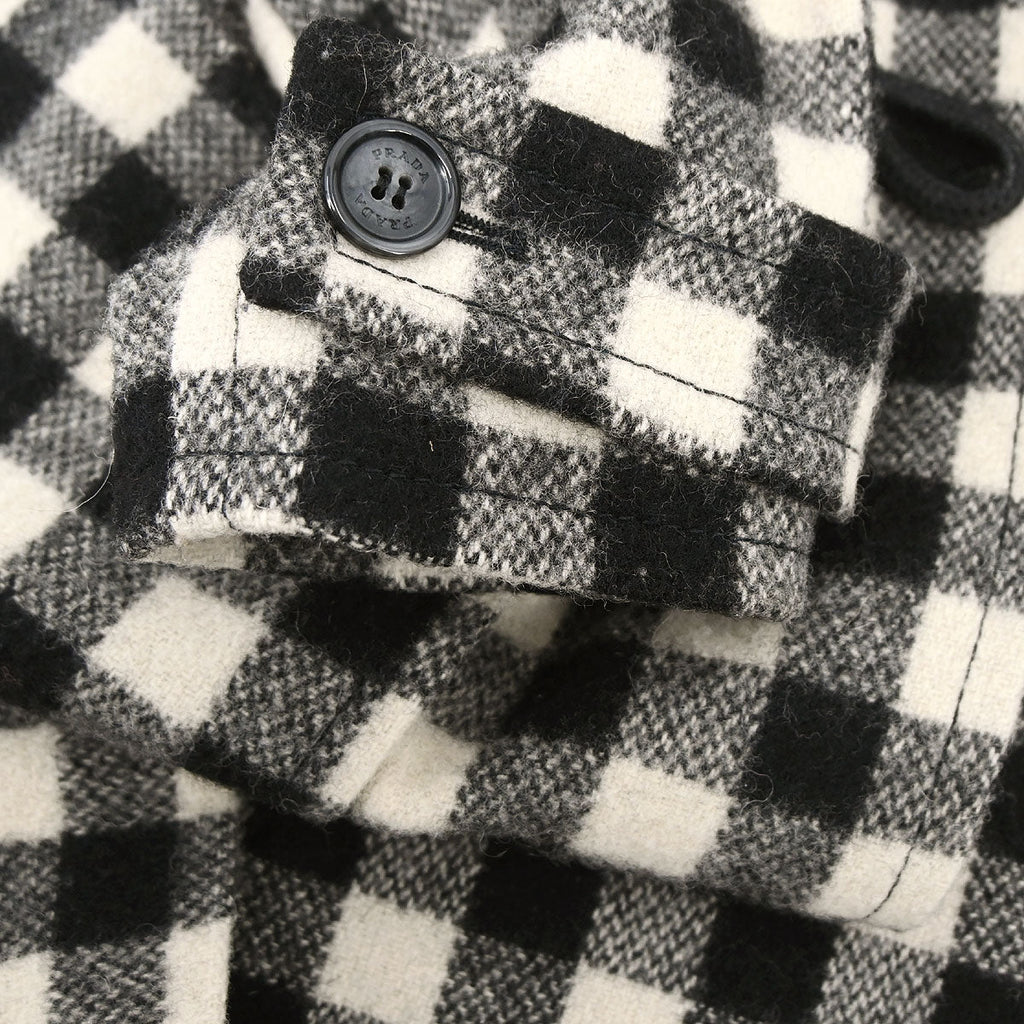 Prada 2014 Duffel Coat Black ACS1 #42