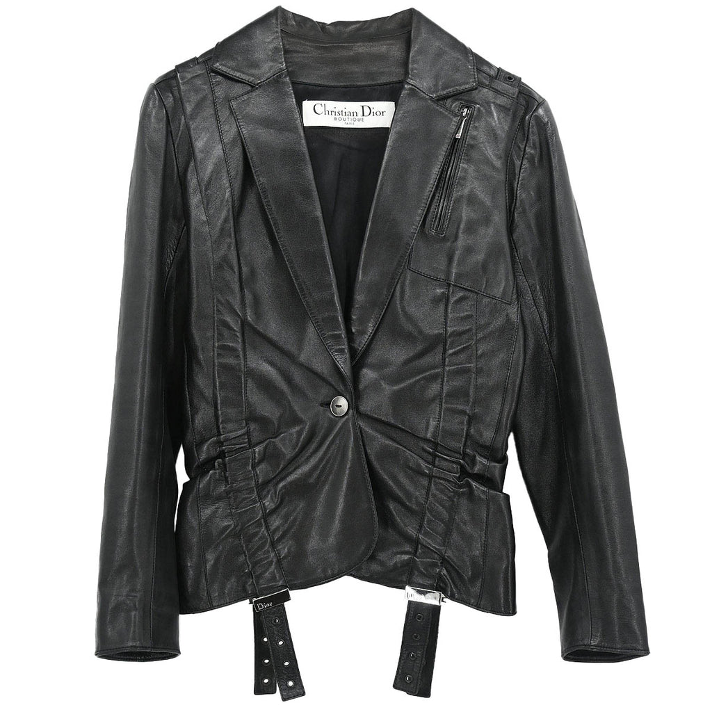 Christian Dior 2003 Single Breasted Jacket Black #38