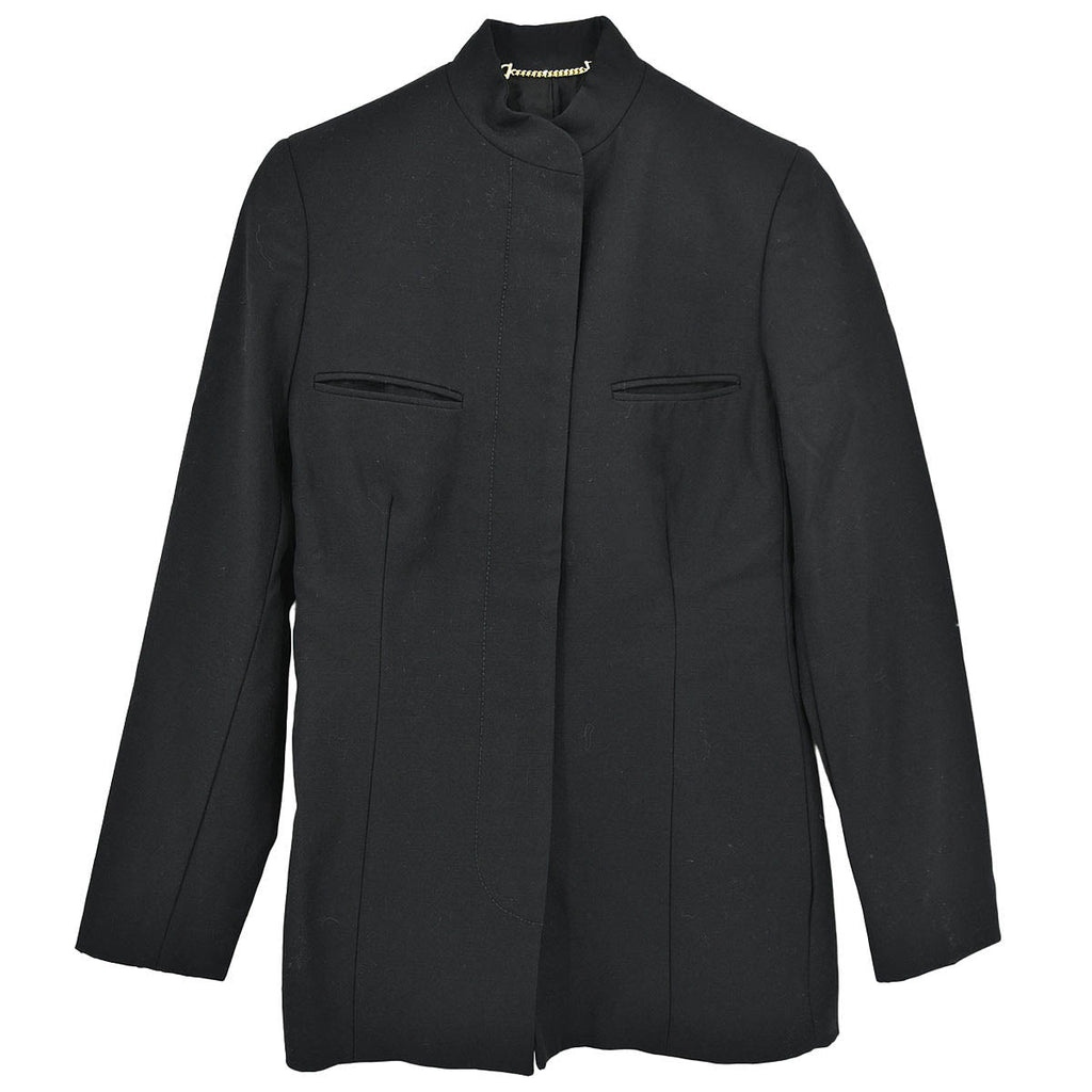 Gucci 1996 Single Breasted Jacket Black #38