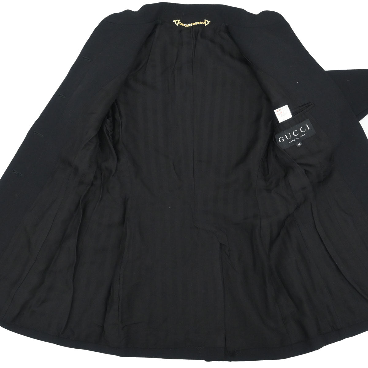 Gucci 1996 Single Breasted Jacket Black #38