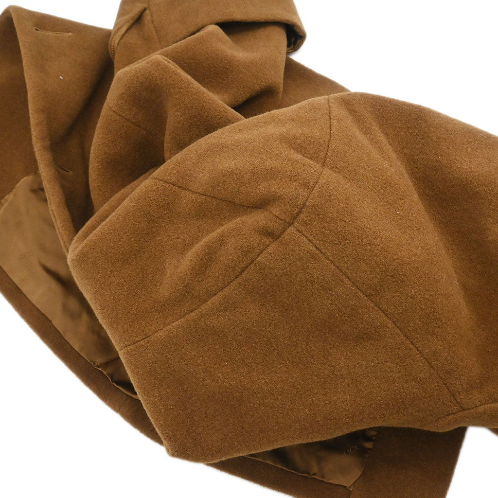 Gucci Double Breasted Jacket Brown #38