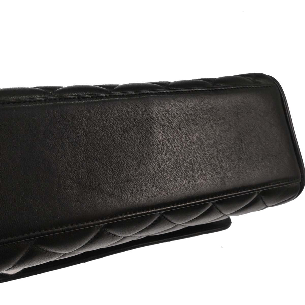 Chanel 1996-1997 Black Lambskin Handbag