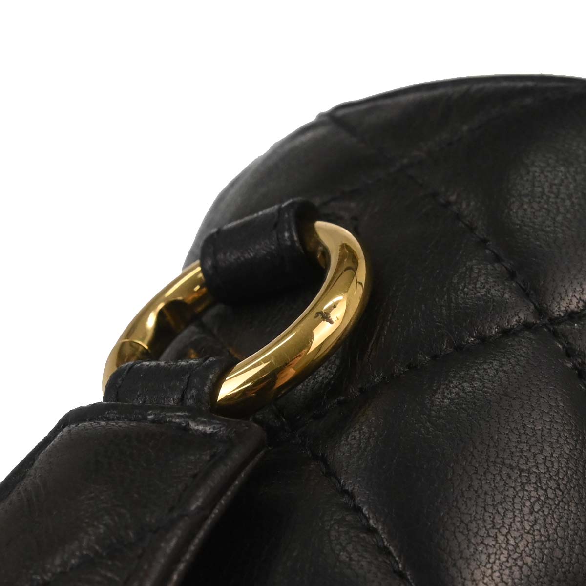 Chanel 1996-1997 Black Lambskin Handbag