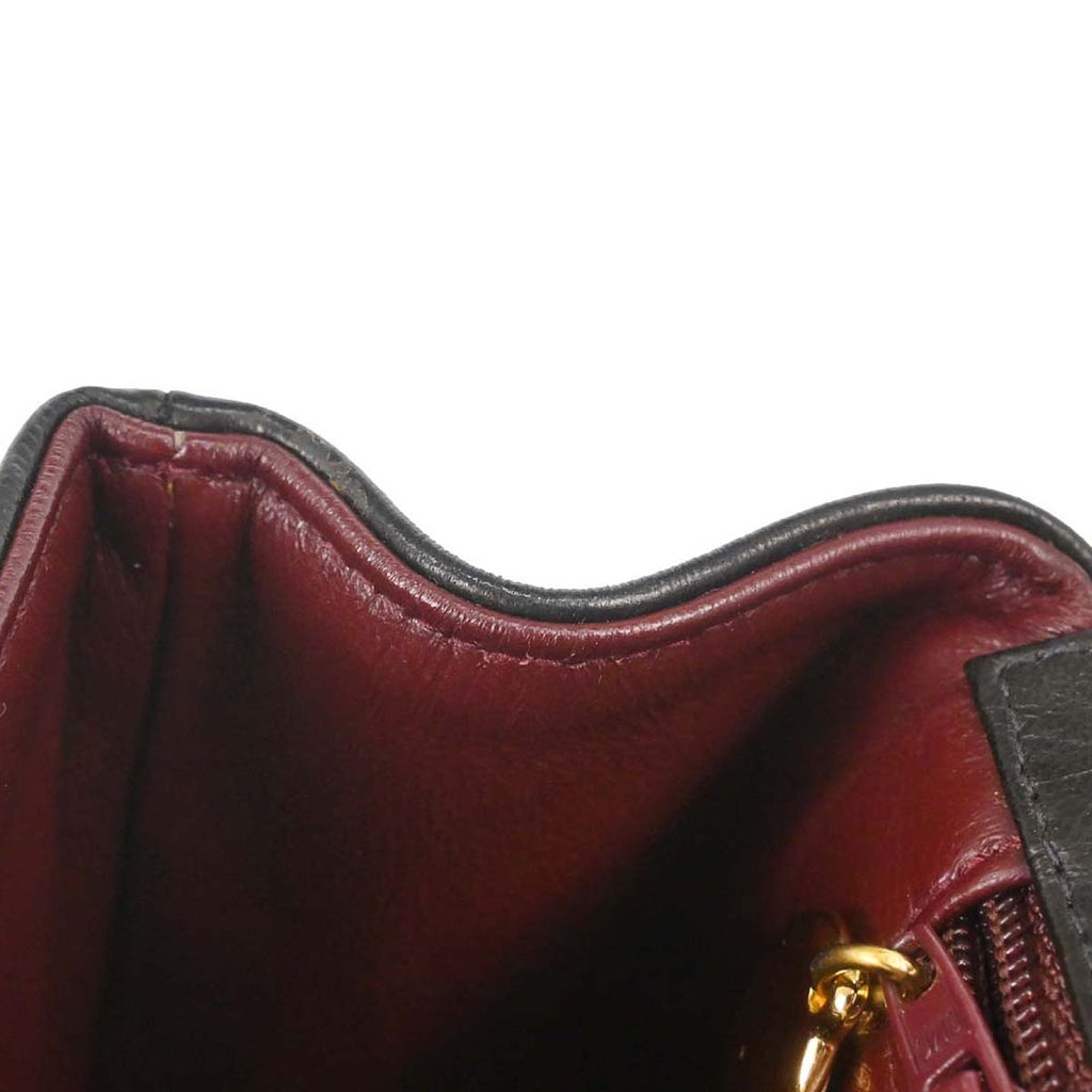 Chanel 1996-1997 Black Lambskin Handbag