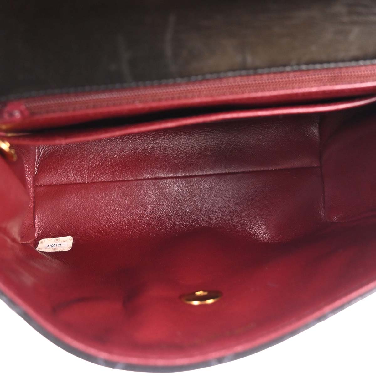 Chanel 1996-1997 Black Lambskin Handbag