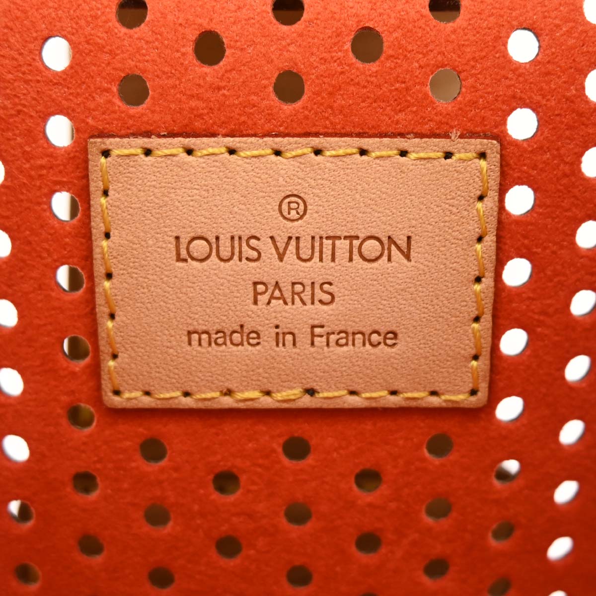 Louis Vuitton 2005 Monogram Perfo Demi-lune Shoulder Bag M95178