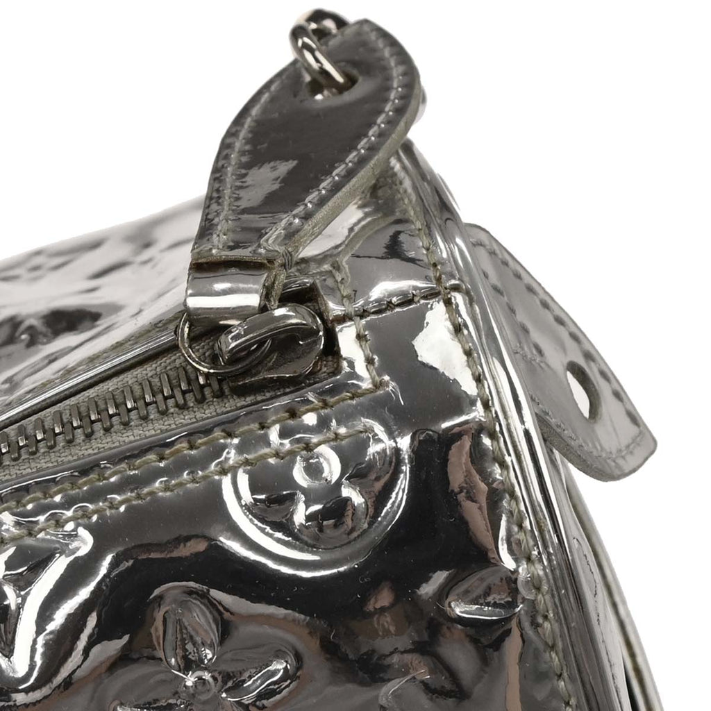 Louis Vuitton 2008 Silver Monogram Miroir Speedy 35 Handbag M95786