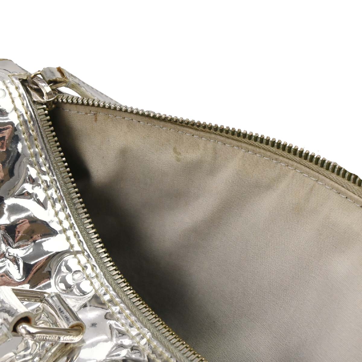 Louis Vuitton 2008 Silver Monogram Miroir Speedy 35 Handbag M95786
