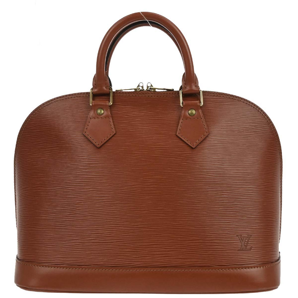 Louis Vuitton 1996 Brown Epi Alma Handbag M52143