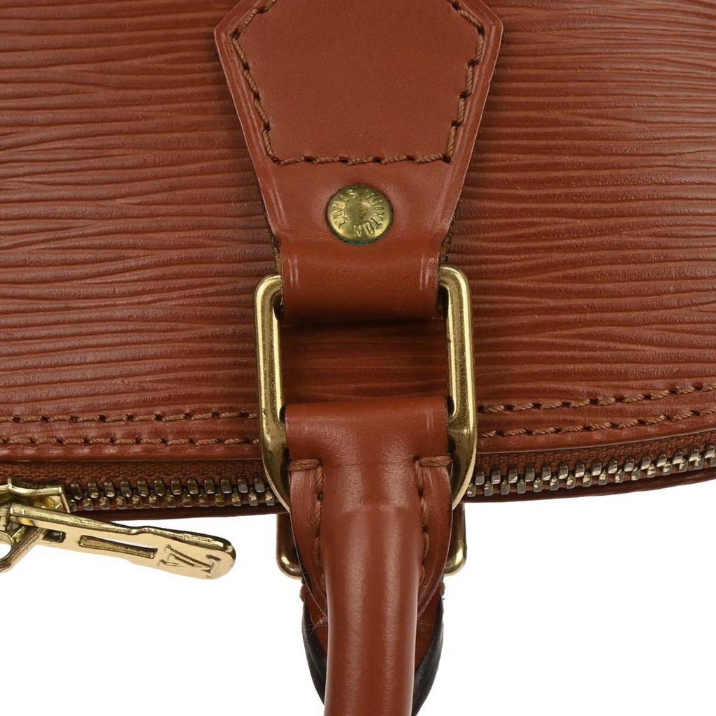Louis Vuitton 1996 Brown Epi Alma Handbag M52143