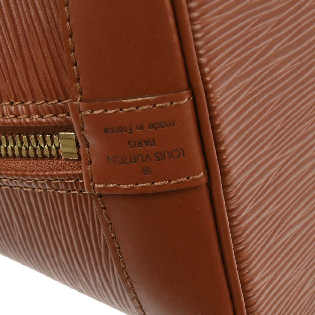 Louis Vuitton 1996 Brown Epi Alma Handbag M52143