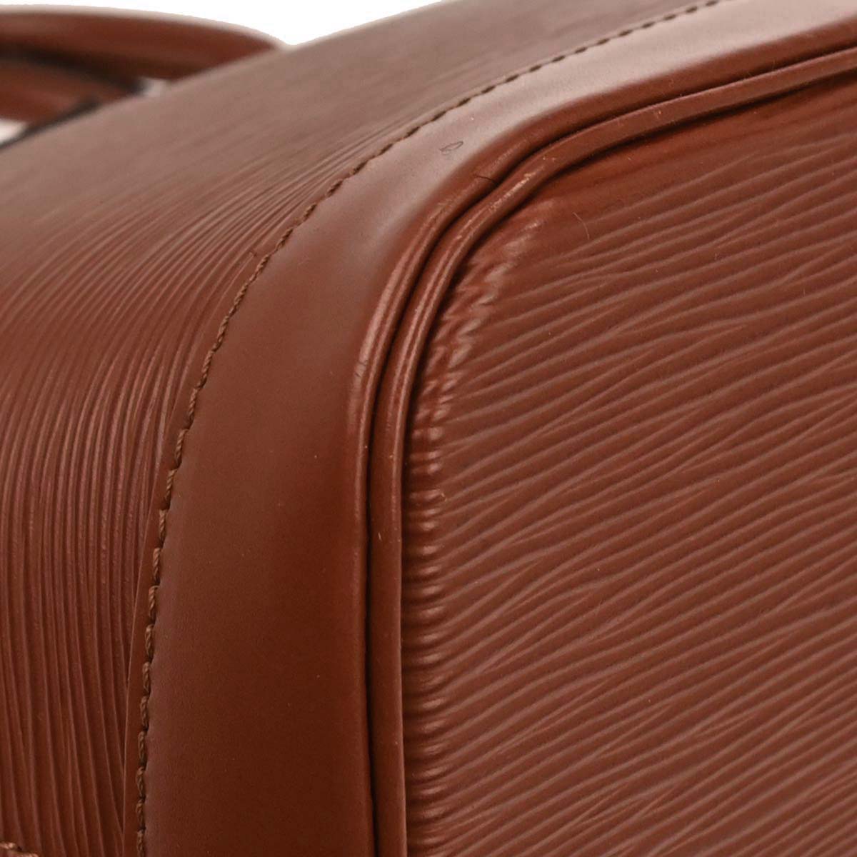 Louis Vuitton 1996 Brown Epi Alma Handbag M52143