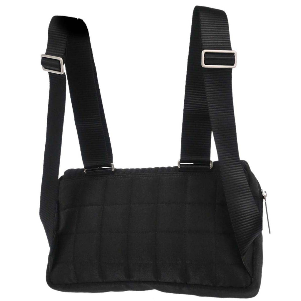 Chanel 2005-2006 Black Nylon Sport Line Choco Bar Backpack