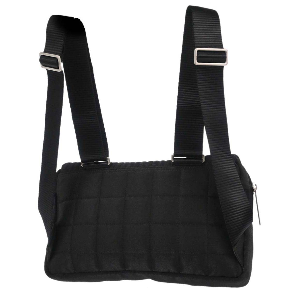 Chanel 2005-2006 Black Nylon Sport Line Choco Bar Backpack