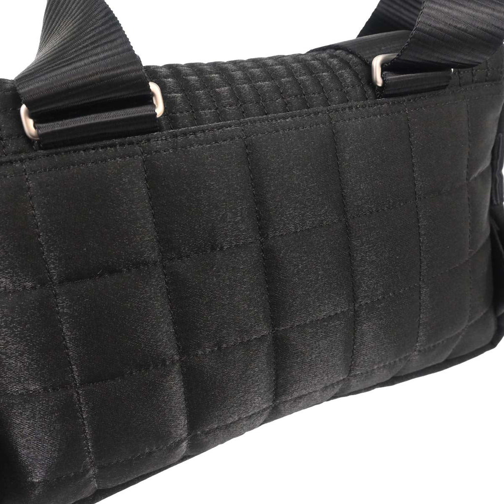 Chanel 2005-2006 Black Nylon Sport Line Choco Bar Backpack