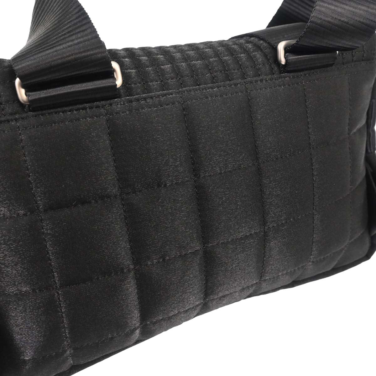 Chanel 2005-2006 Black Nylon Sport Line Choco Bar Backpack
