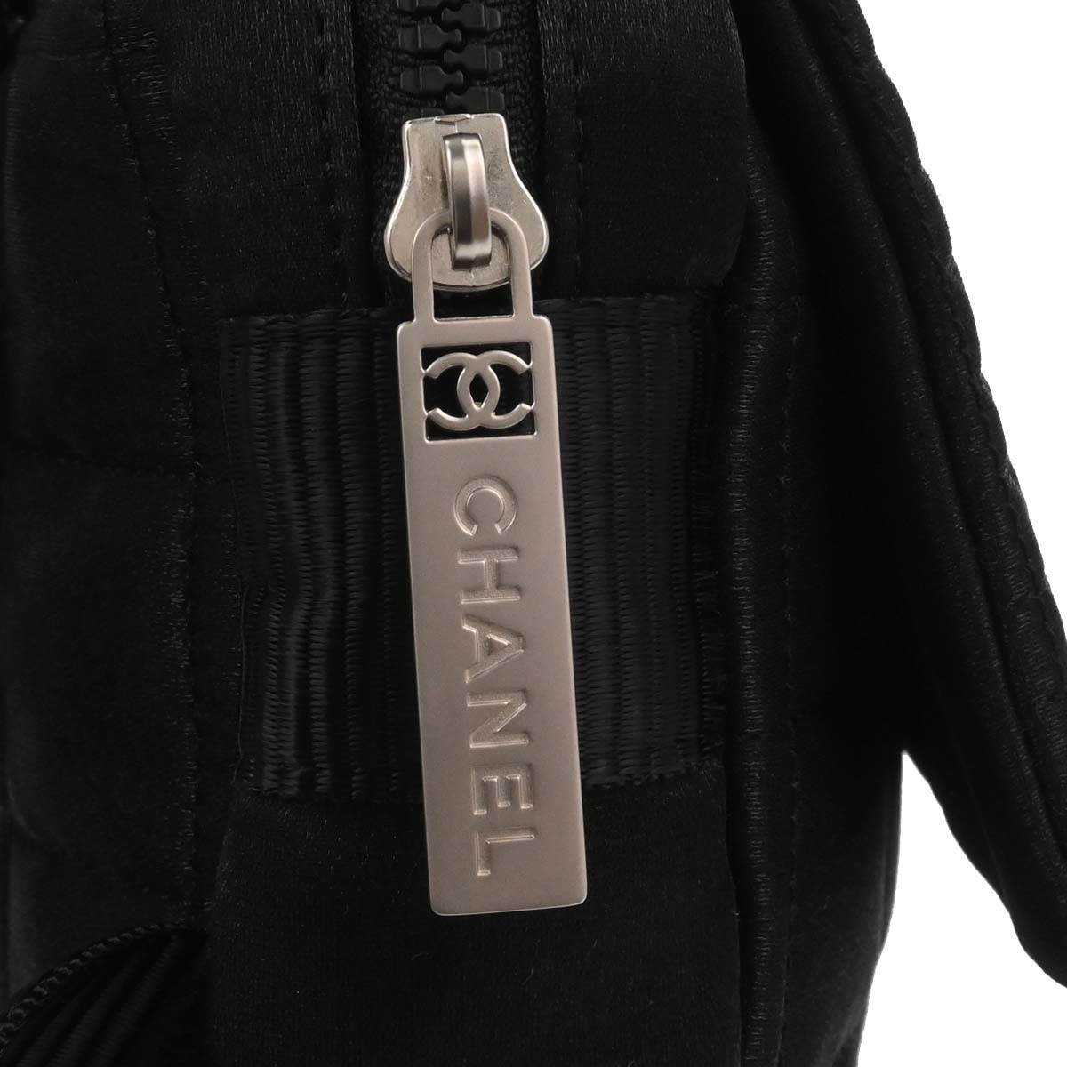 Chanel 2005-2006 Black Nylon Sport Line Choco Bar Backpack