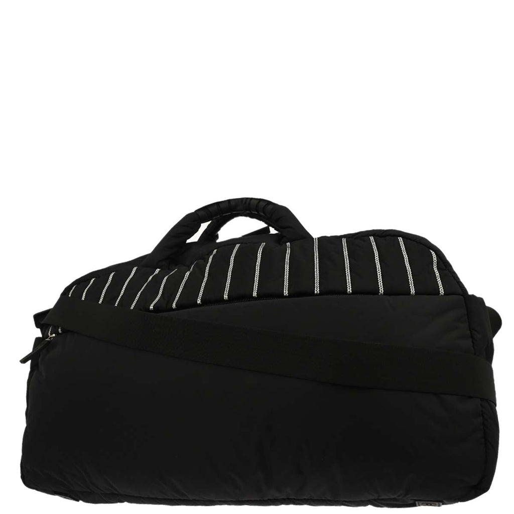 Chanel 2005-2006 Black Nylon Sport Line 2way Shoulder Gym Bag