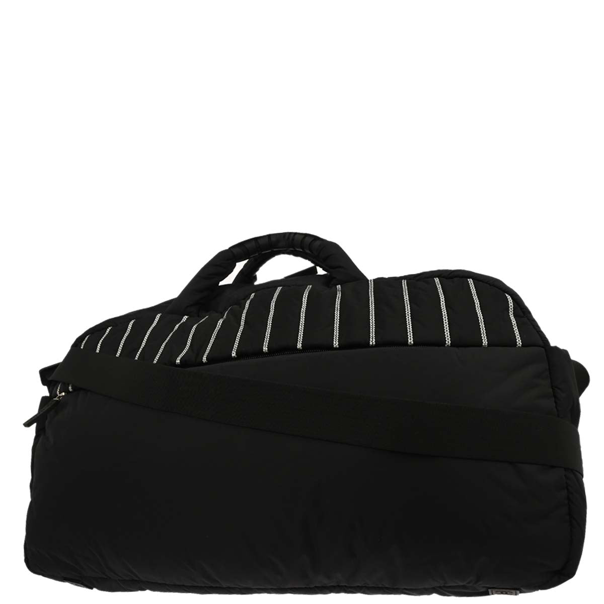 Chanel 2005-2006 Black Nylon Sport Line 2way Shoulder Gym Bag