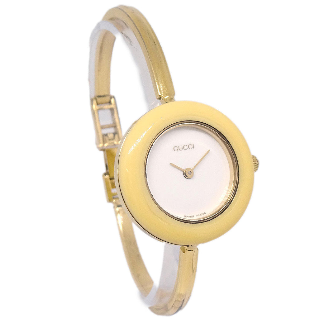 Gucci 11/12.2 Change Bezel Chameleon Quartz Watch SS