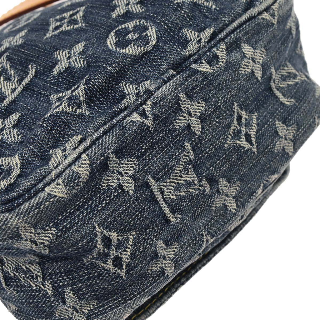 Louis Vuitton 2007 Blue Monogram Denim Camera Bag M95348
