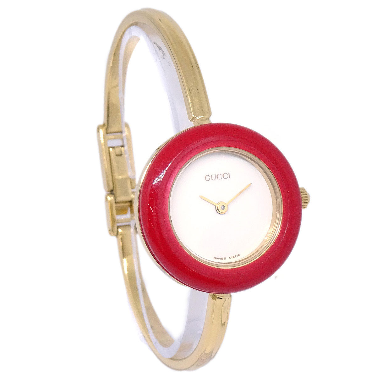 Gucci 11/12.2 Change Bezel Chameleon Quartz Watch SS