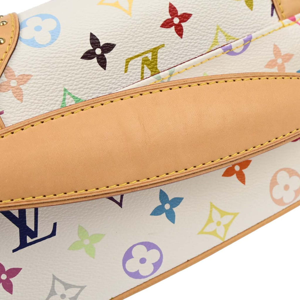 Louis Vuitton 2007 White Monogram Multicolor Marilyn Handbag M40127