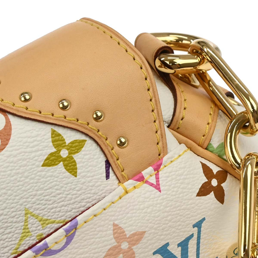 Louis Vuitton 2007 White Monogram Multicolor Marilyn Handbag M40127