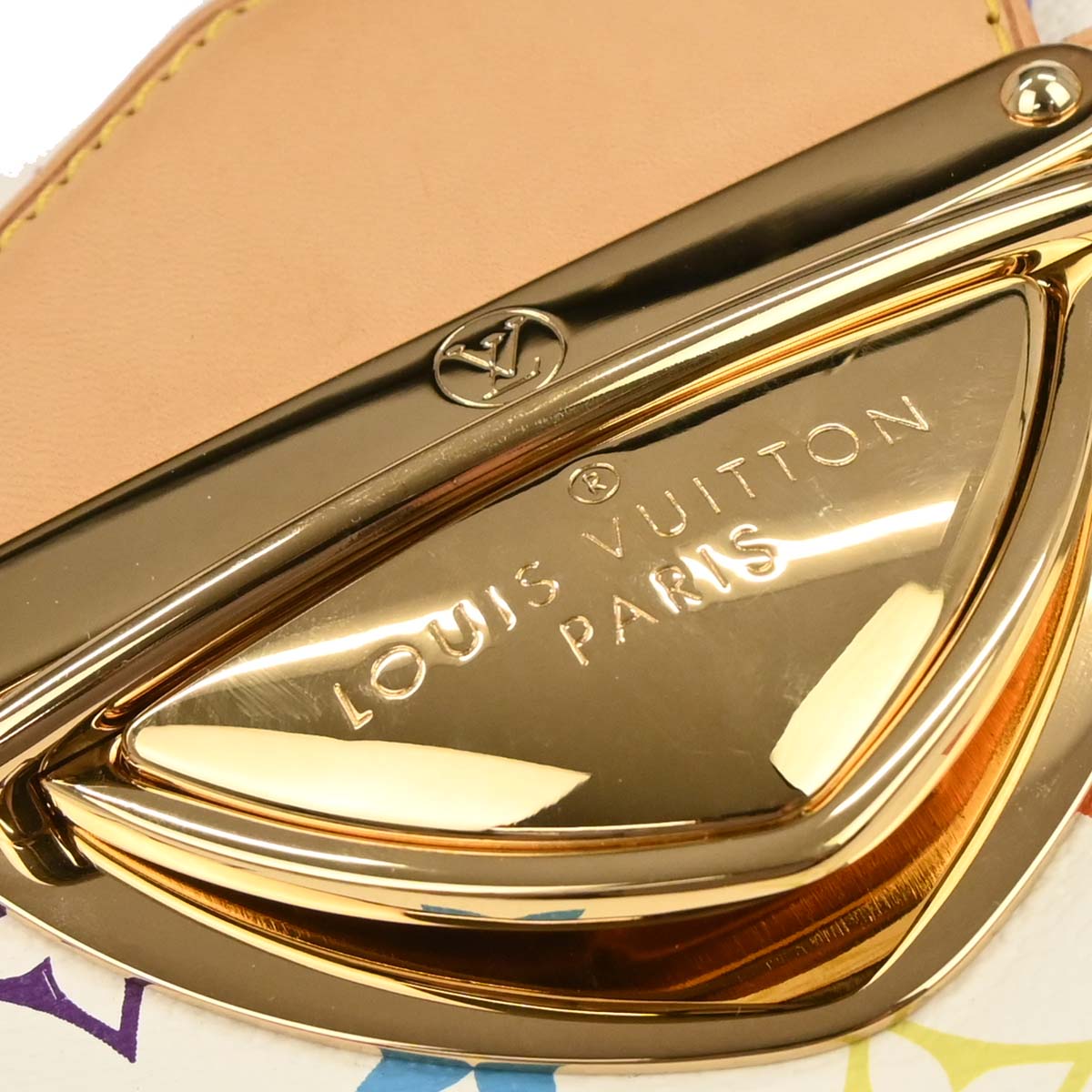 Louis Vuitton 2007 White Monogram Multicolor Marilyn Handbag M40127