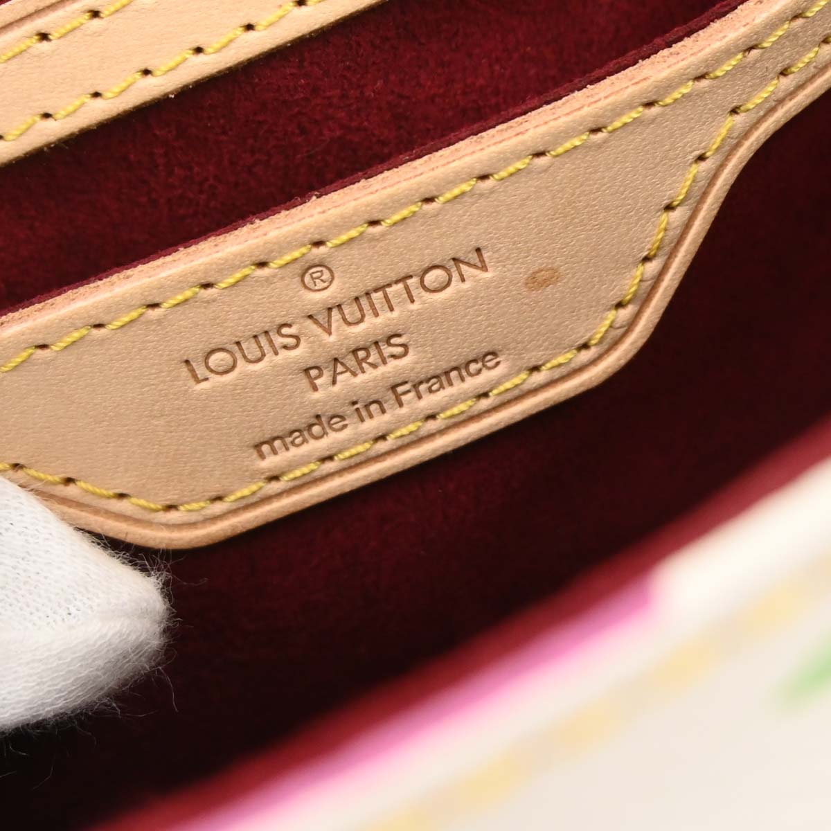 Louis Vuitton 2007 White Monogram Multicolor Marilyn Handbag M40127