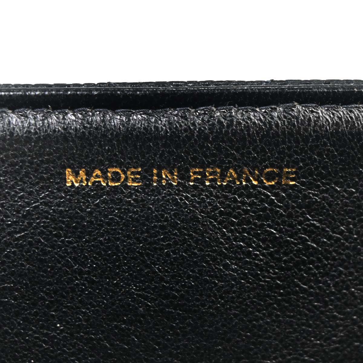 Chanel 1997-1999 Black Caviar Skin Jumbo Classic Flap Shoulder Bag