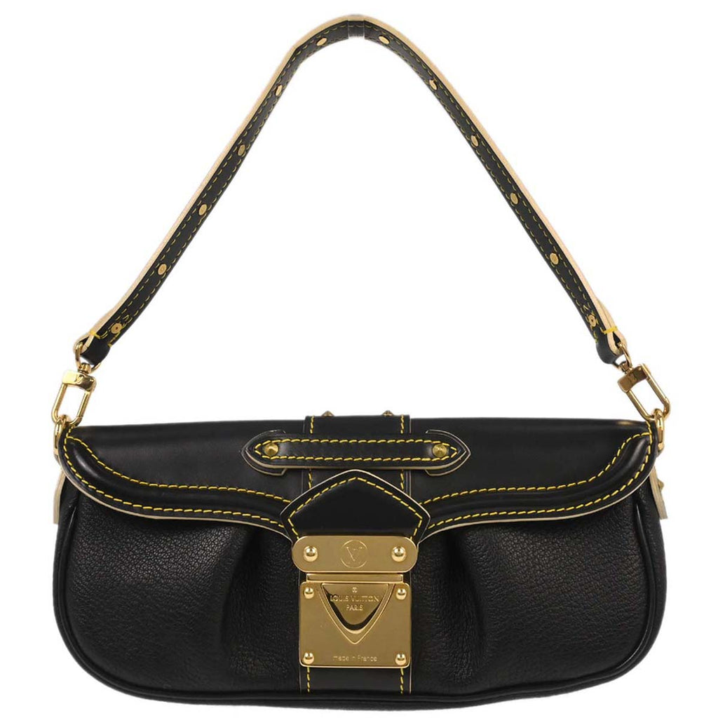 Louis Vuitton 2007 Black Suhali Precieux Handbag M91776